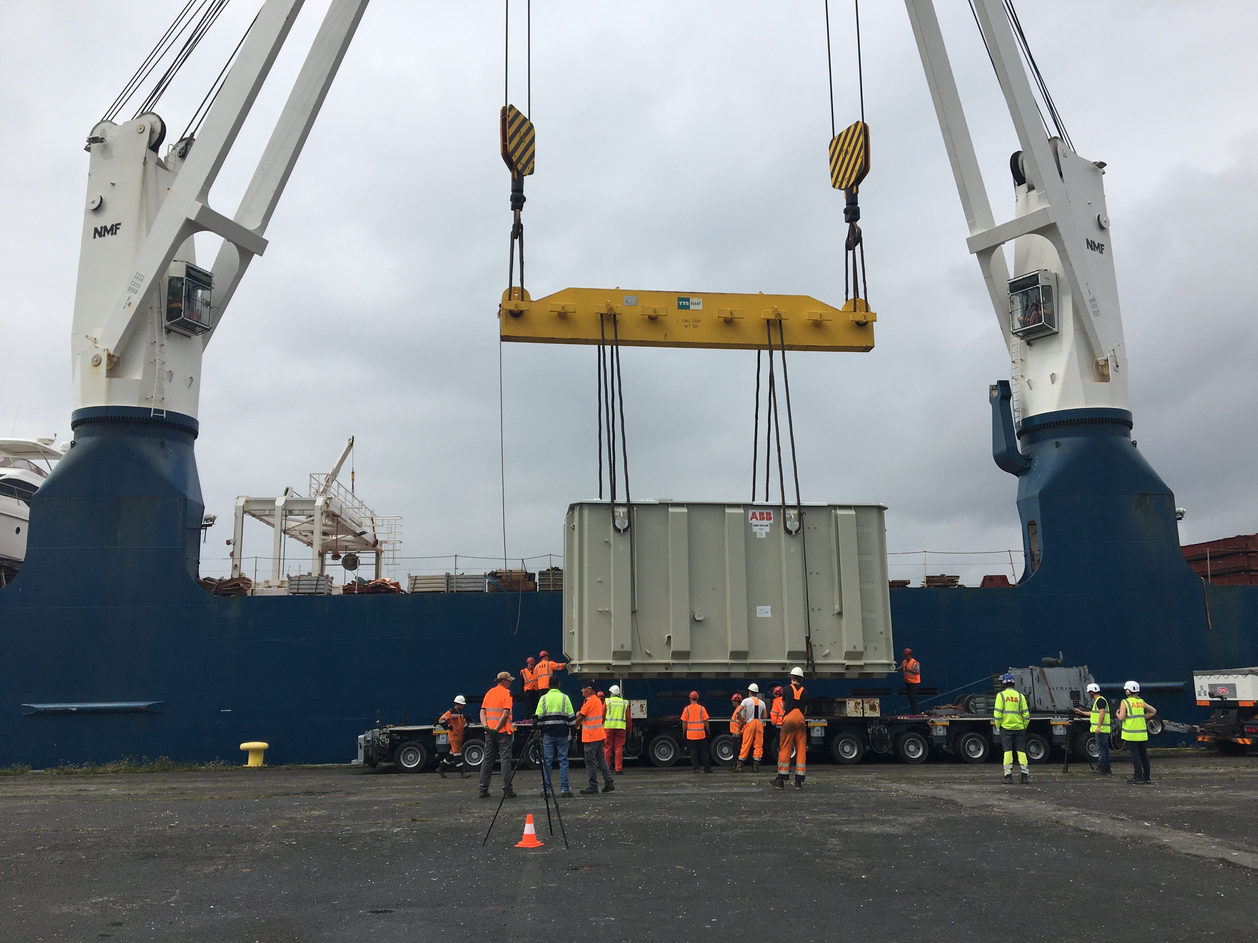 Manutention Port de Caen-Ouistreham