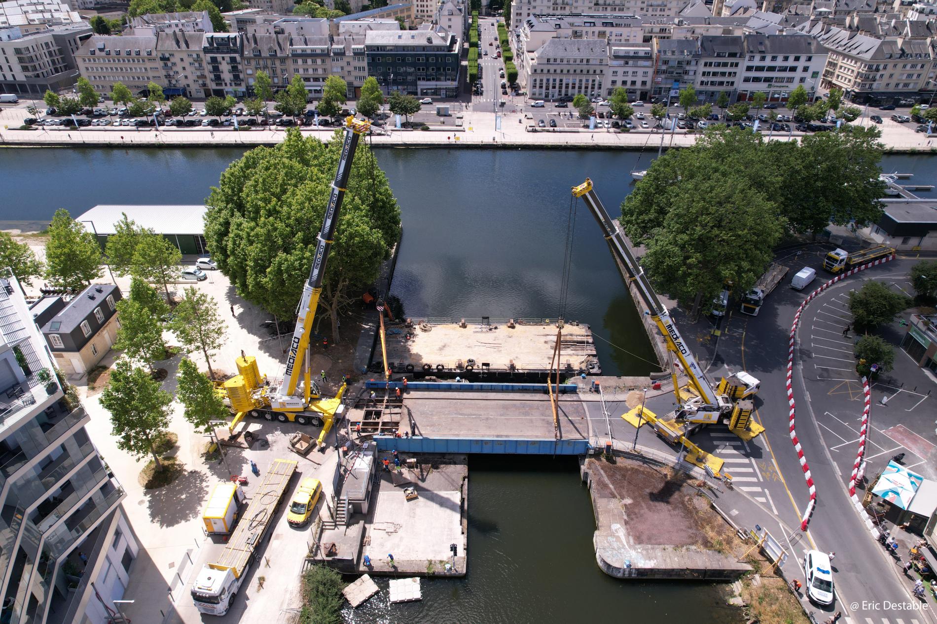 PortDeCaenOuistreham-LevageDuPontDeLaFonderie