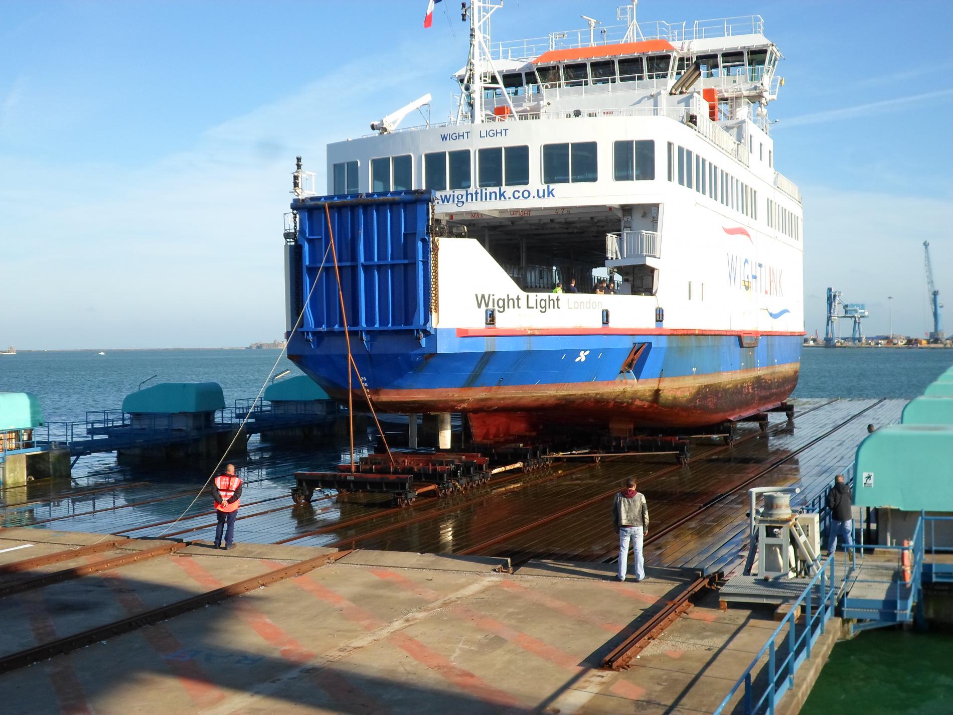 Syncrolift port de Cherbourg