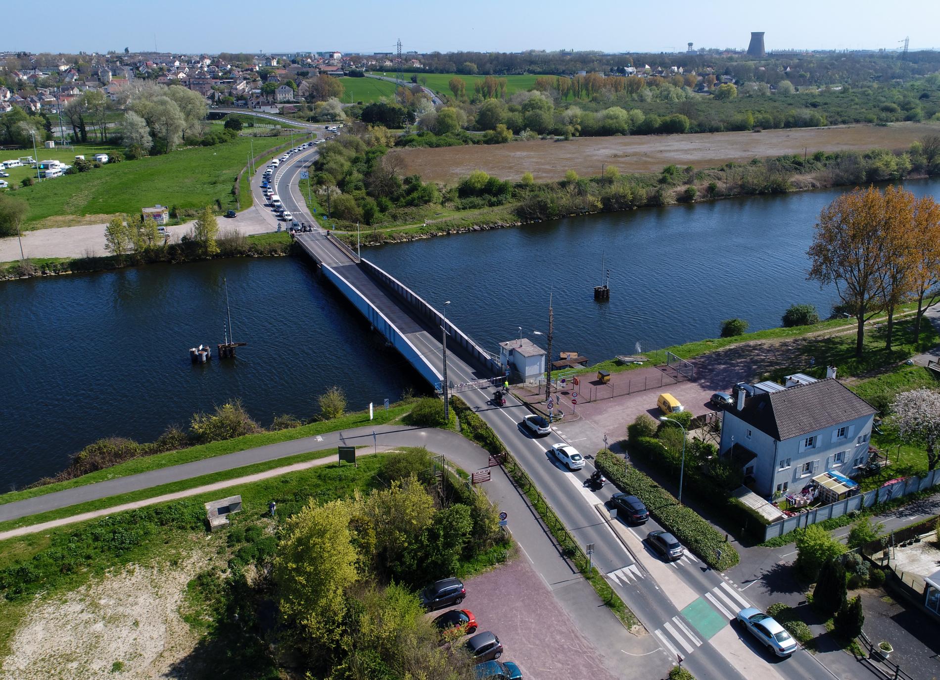 Le pont de Colombelles