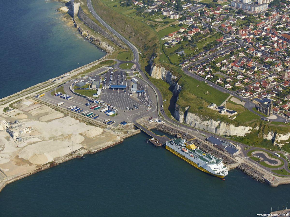 Port de Dieppe terminal transmanche