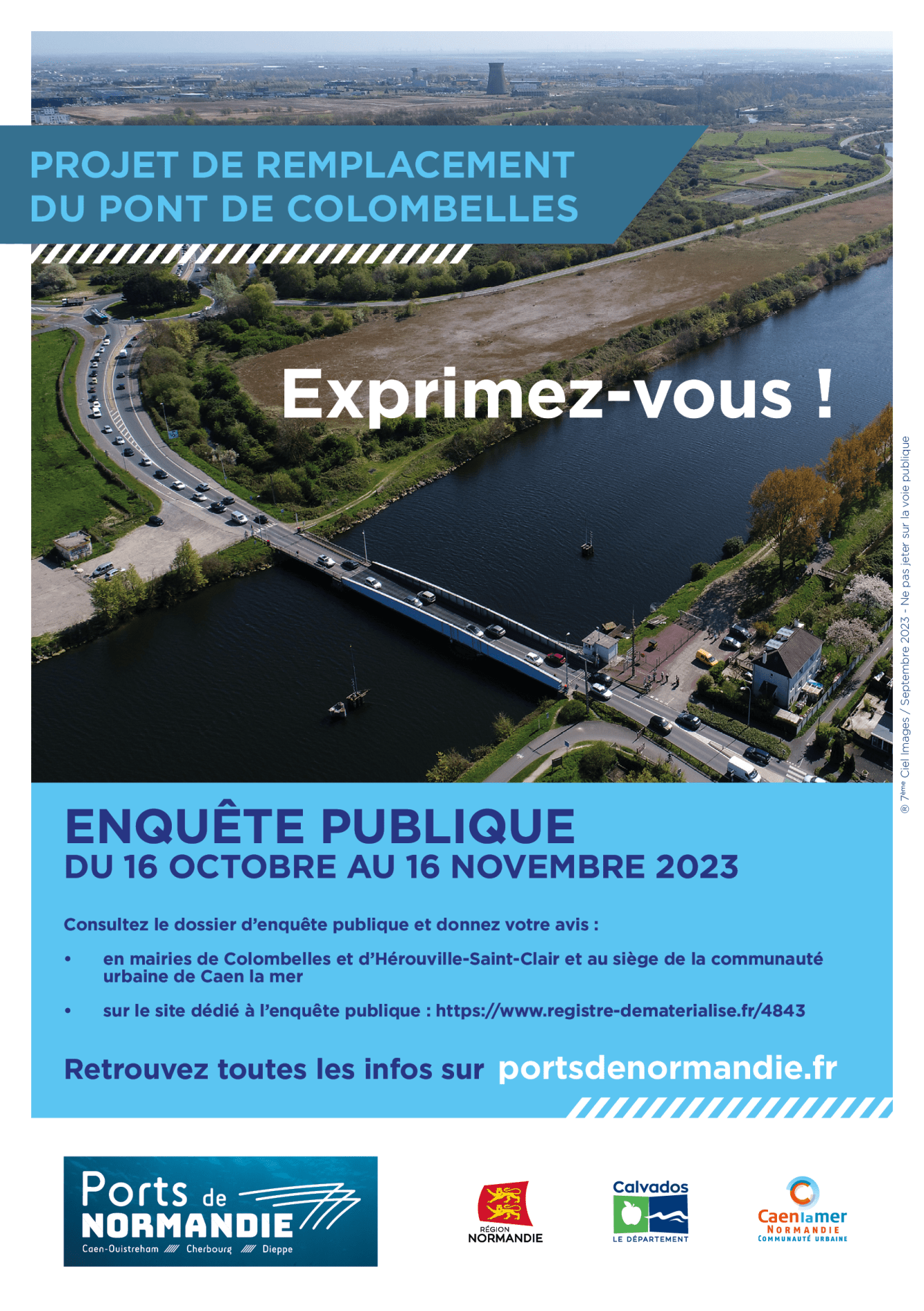 Affiche enquête publique