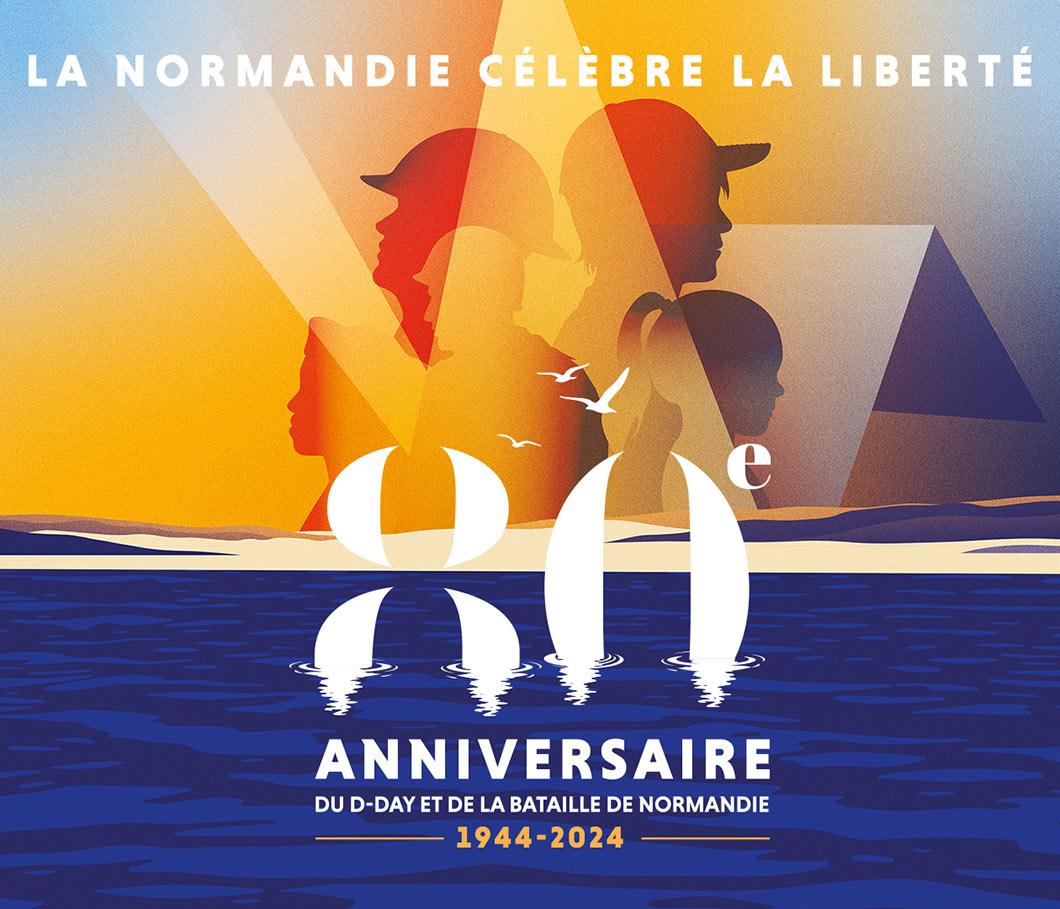 visuel 80 ème anniversaire du Débarquement