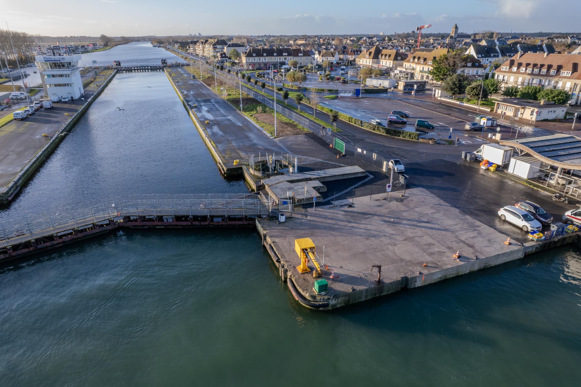 écluse Ouest de Ouistreham