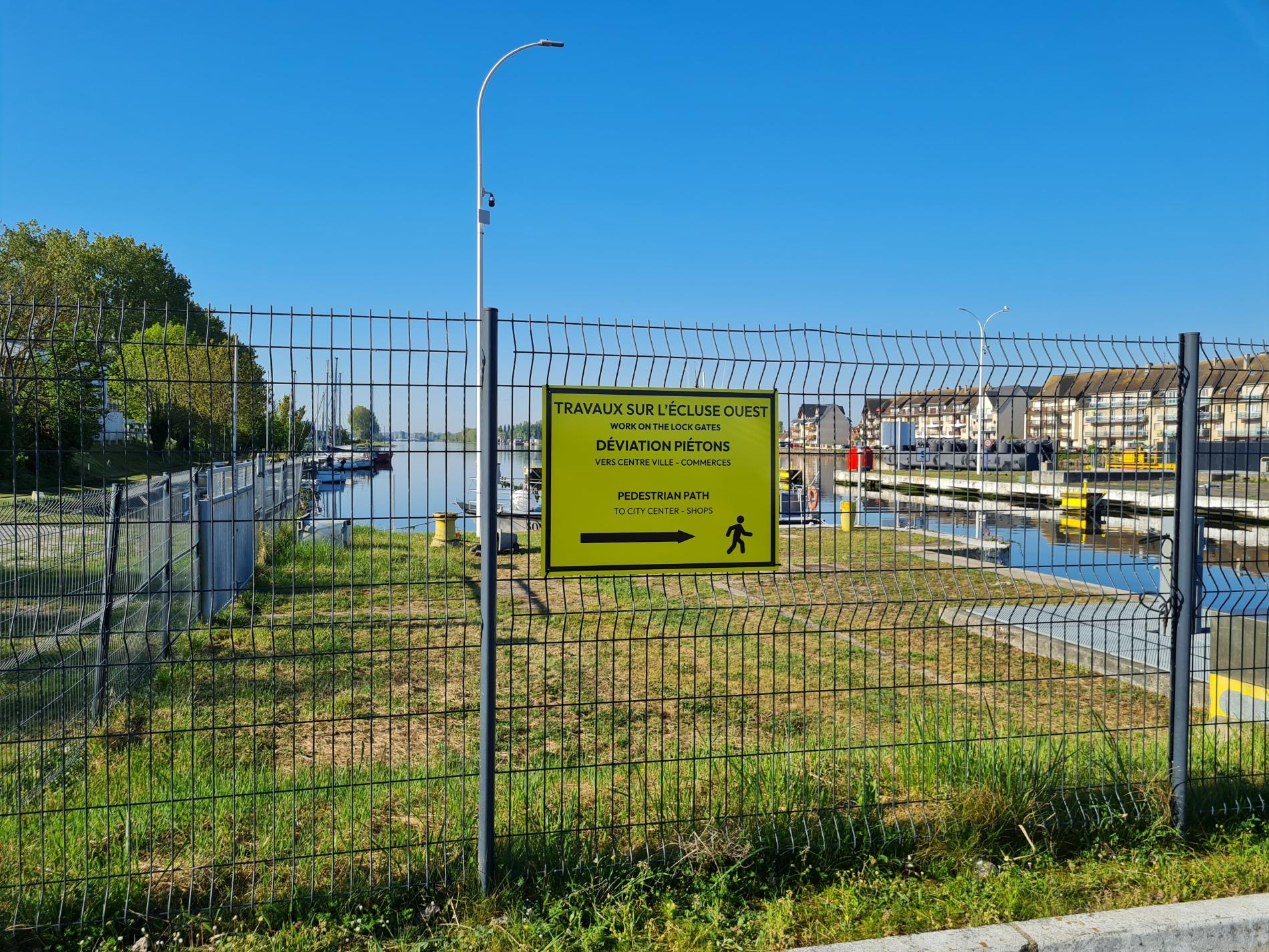 Signalétique déviation