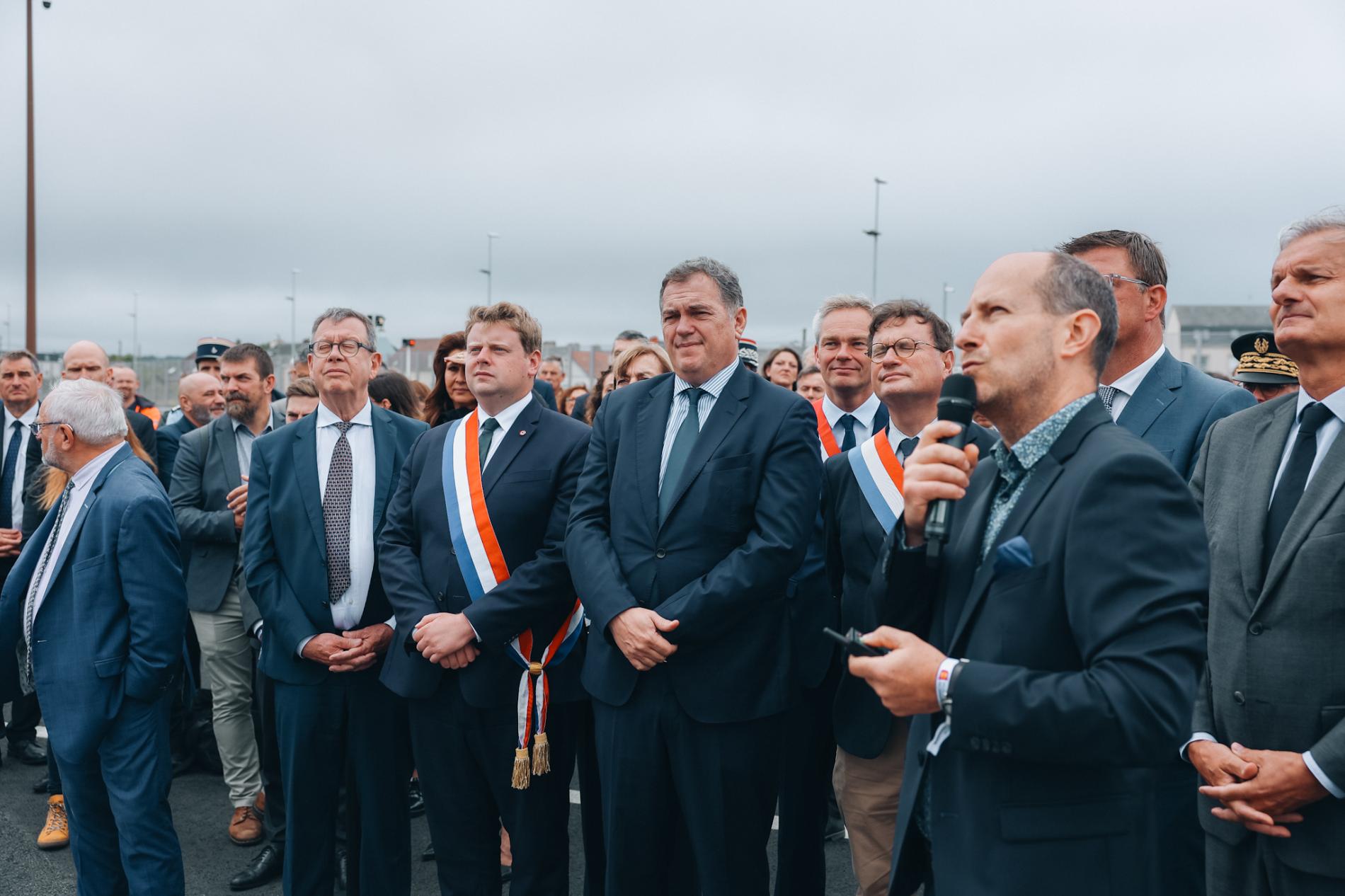Inauguration Terminal de Ferroutage