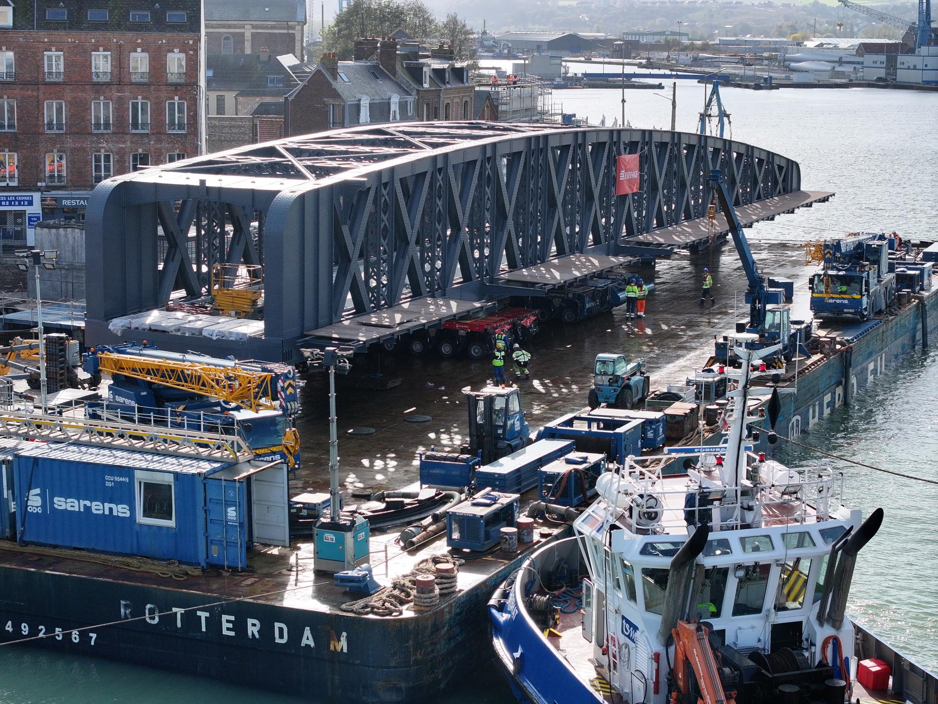 Pont Colbert en transfert