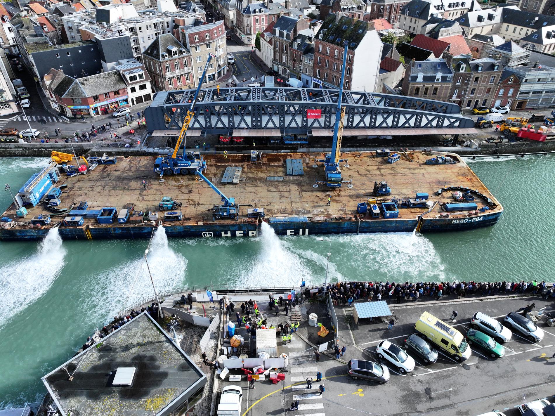 Pont Colbert en transfert