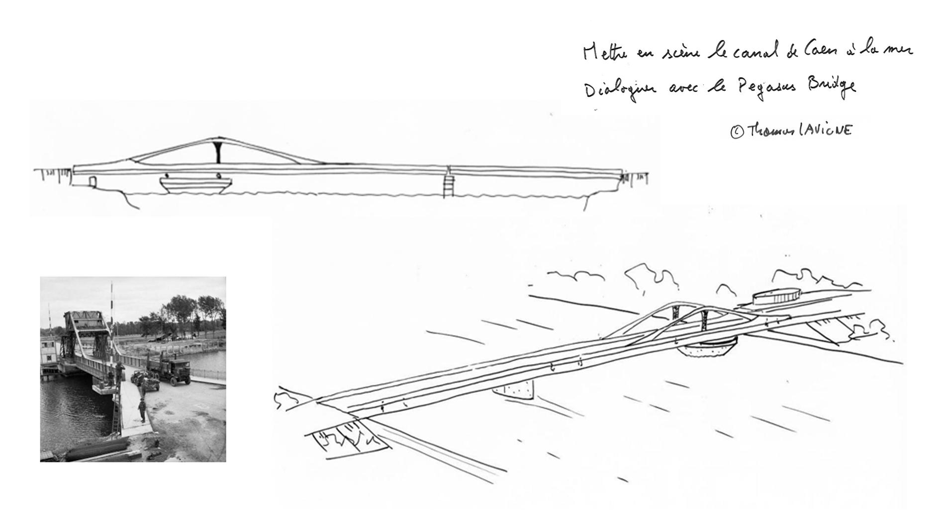 Futur pont de Colombelles
