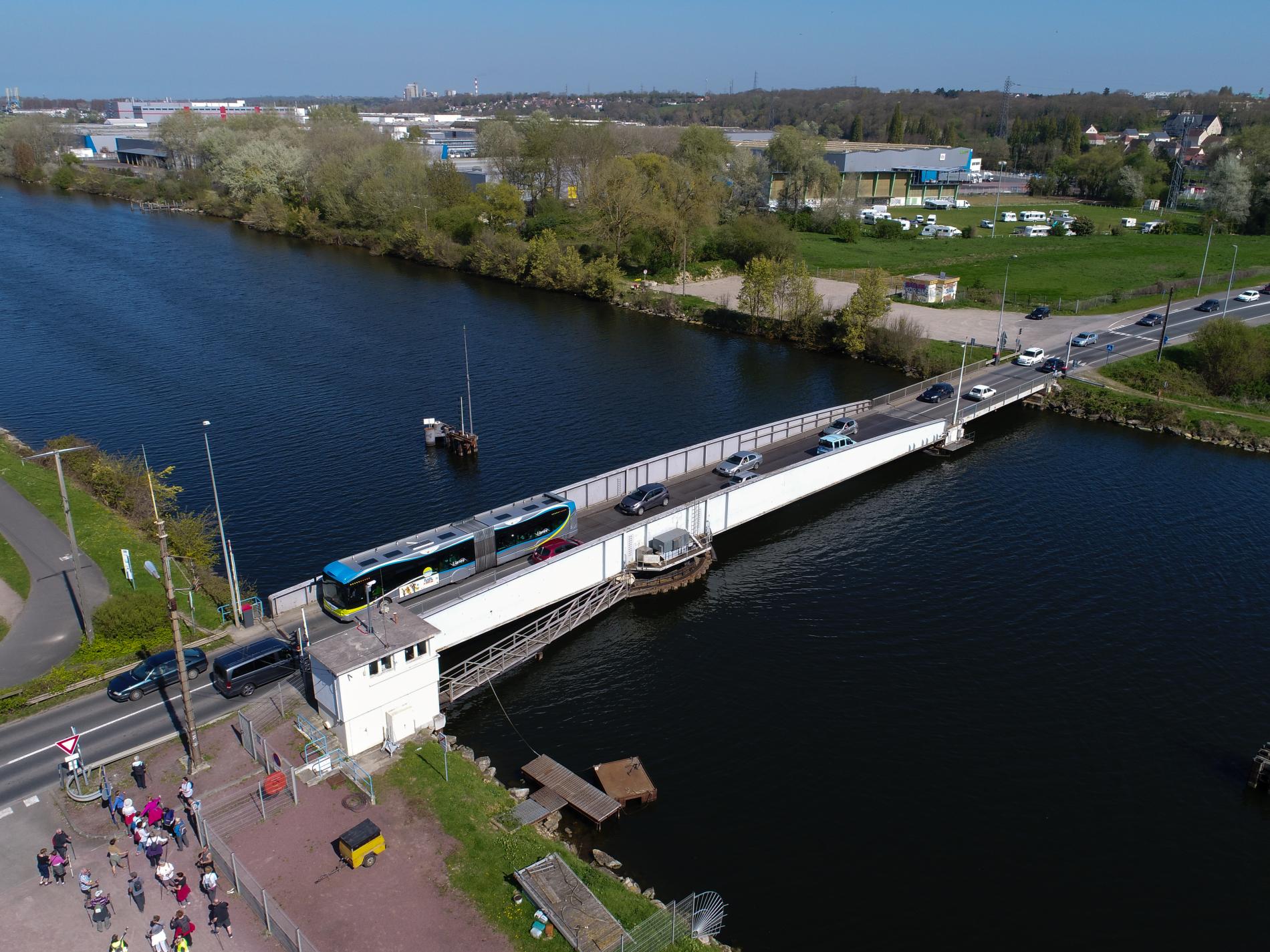 Port de Caen-Ouistreham : Pont de Colombelles
