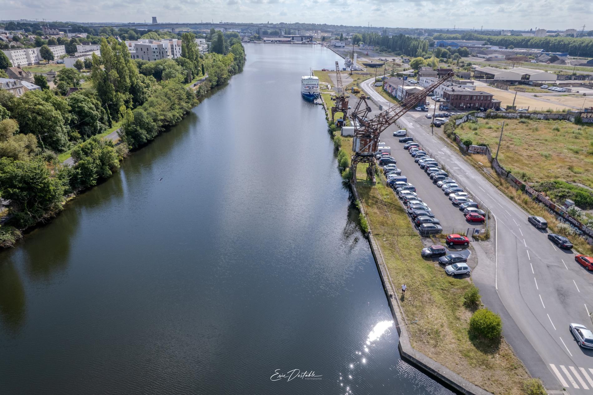 Quai de Normandie à Caen